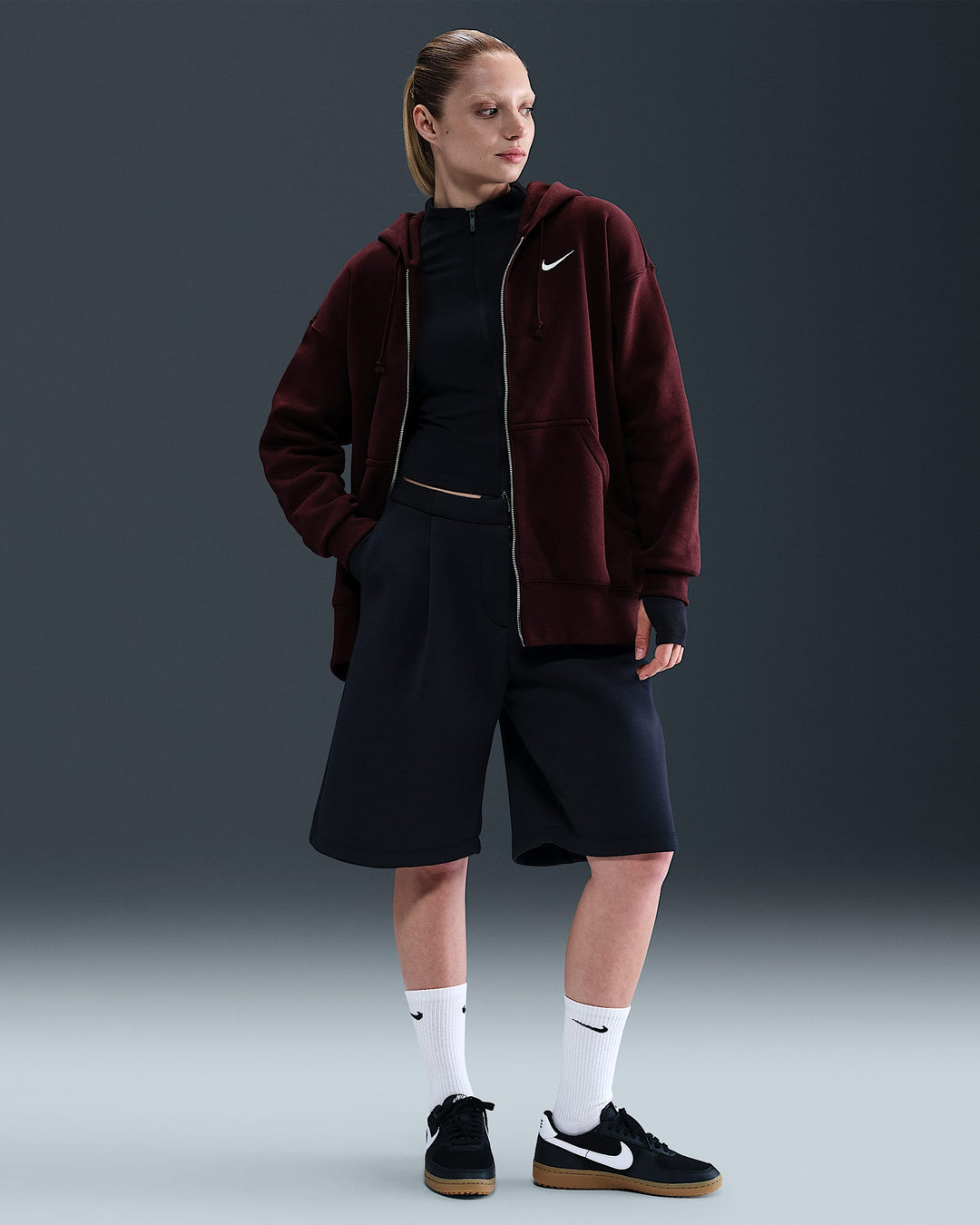 Nike Sportswear Phoenix Fleece Women's Oversized Full-Zip Hoodie