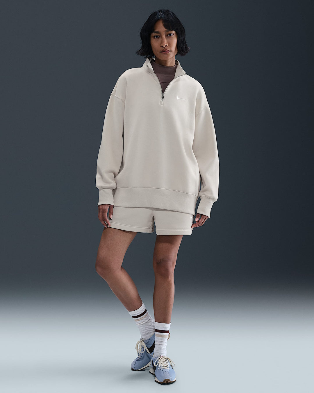 Nike Sportswear Phoenix Fleece Women's Oversized 1/4-Zip Long Sweatshirt