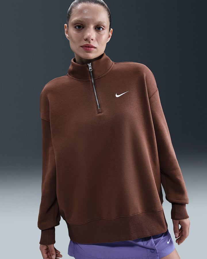 Nike Sportswear Phoenix Fleece Women's Oversized 1/4-Zip Long Sweatshirt