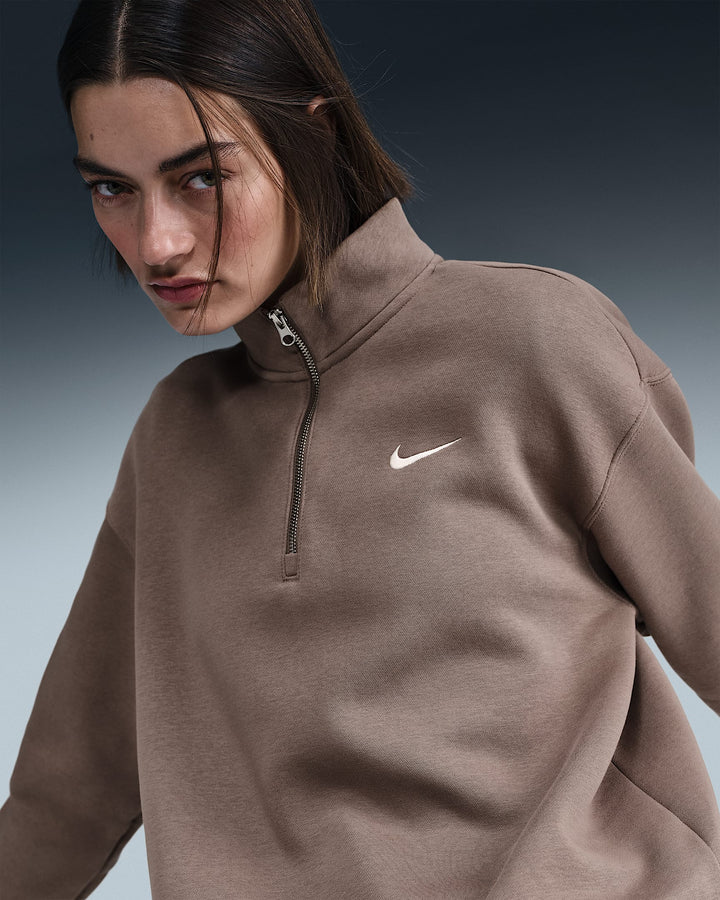 Nike Sportswear Phoenix Fleece Women's Oversized 1/4-Zip Long Sweatshirt