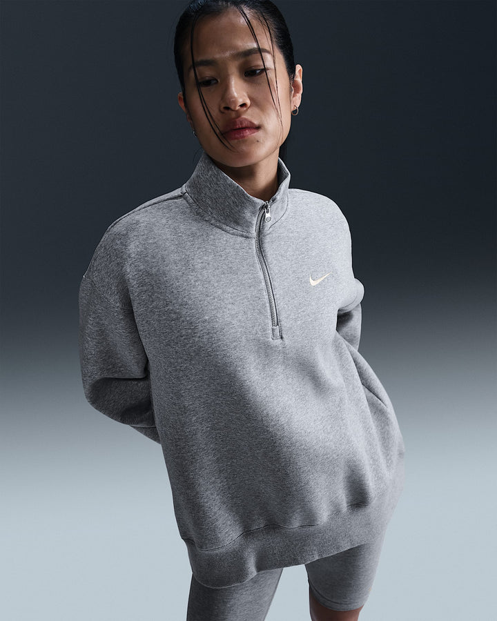 Nike Sportswear Phoenix Fleece Women's Oversized 1/4-Zip Long Sweatshirt