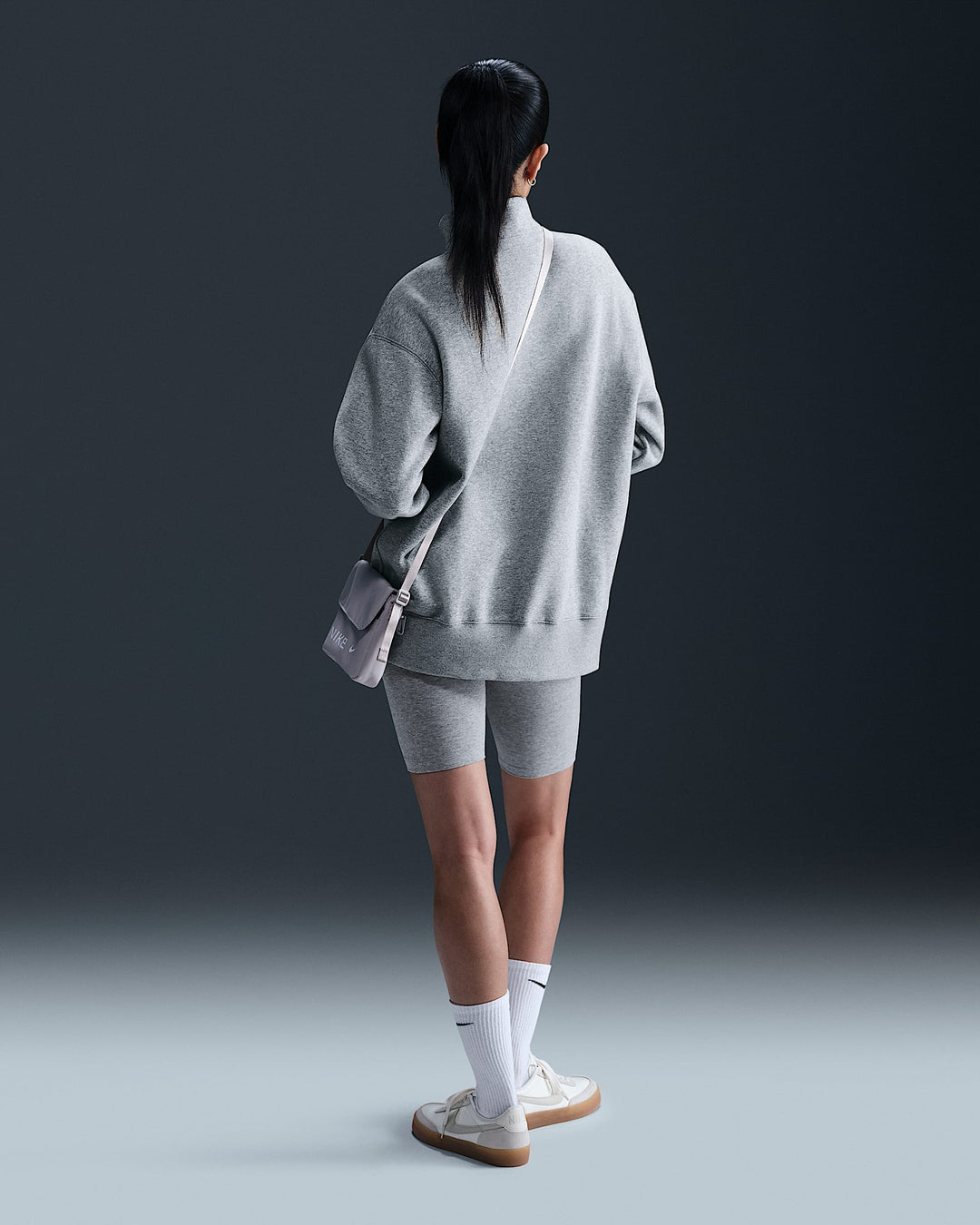 Nike Sportswear Phoenix Fleece Women's Oversized 1/4-Zip Long Sweatshirt