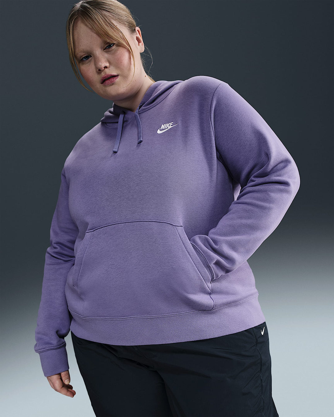 Nike Sportswear Club Fleece Women's Pullover Hoodie (Plus Size)