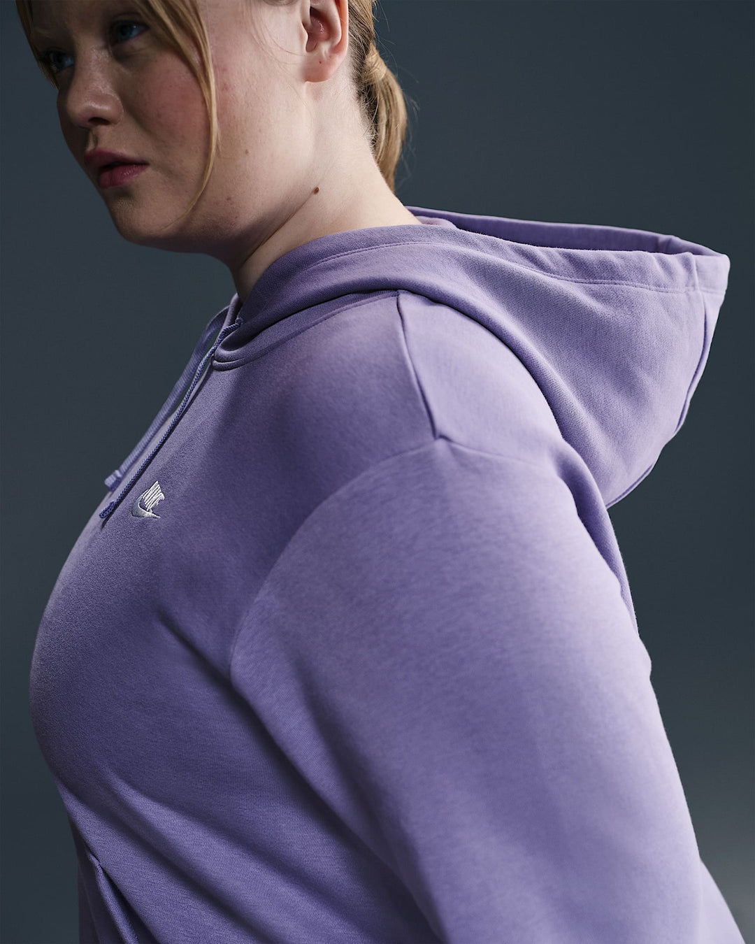 Nike Sportswear Club Fleece Women's Pullover Hoodie (Plus Size)