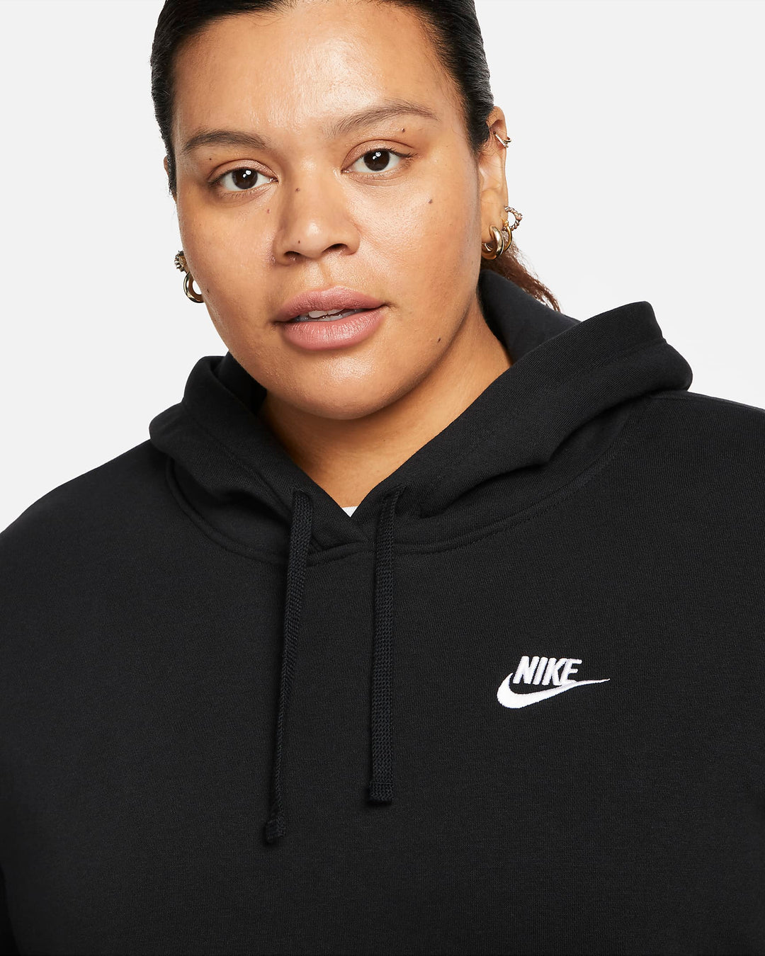 Nike Sportswear Club Fleece Women's Pullover Hoodie (Plus Size)