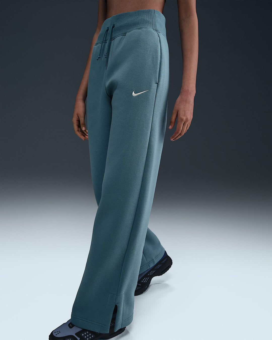 Nike Sportswear Phoenix Fleece Women's High-Waisted Wide-Leg Sweatpants