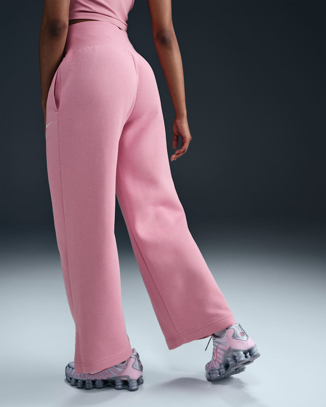 Nike Sportswear Phoenix Fleece Women's High-Waisted Wide-Leg Sweatpants