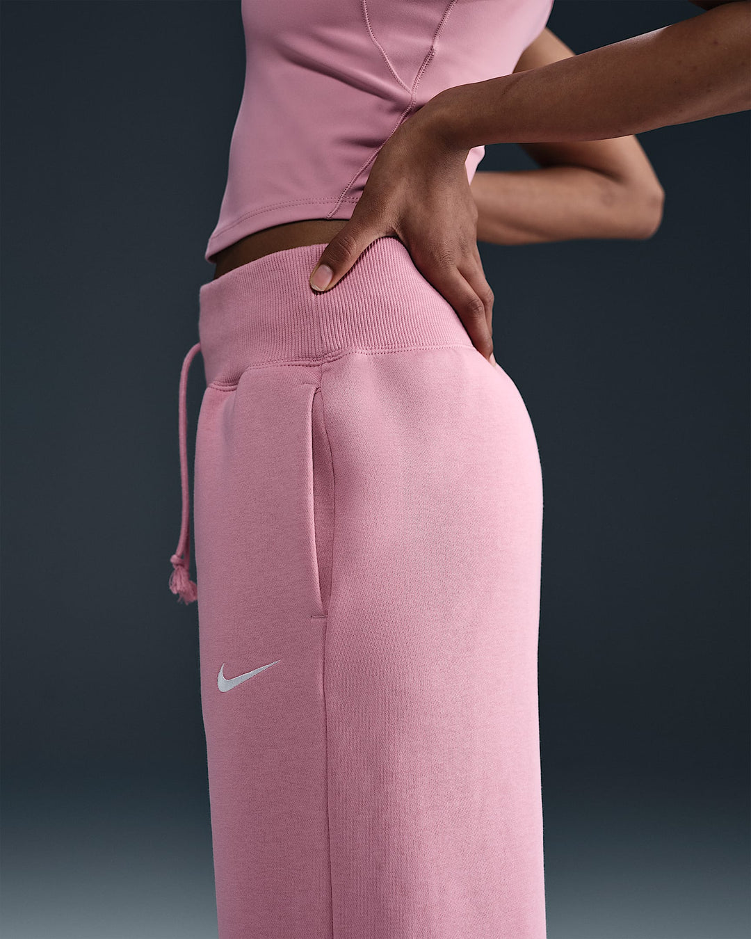 Nike Sportswear Phoenix Fleece Women's High-Waisted Wide-Leg Sweatpants