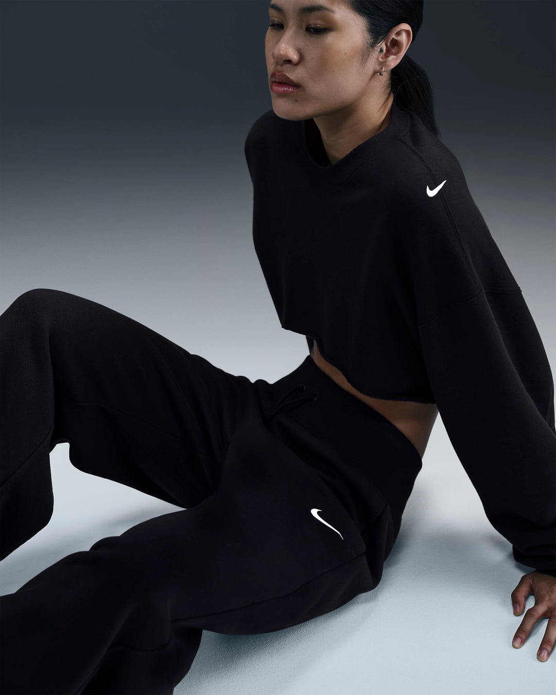 Nike Sportswear Phoenix Fleece Women's High-Waisted Wide-Leg Sweatpants