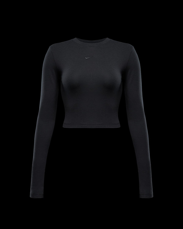 Nike Sportswear Chill Knit Women's Slim Long-Sleeve Cropped Top