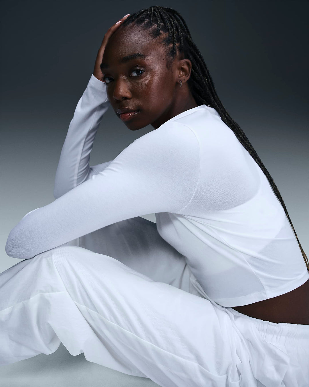 Nike Sportswear Chill Knit Women's Slim Long-Sleeve Cropped Top