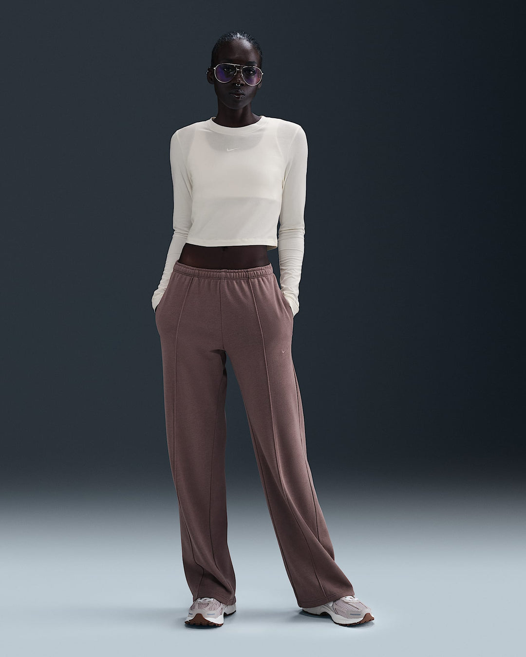 Nike Sportswear Chill Knit Women's Slim Long-Sleeve Cropped Top