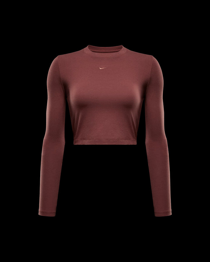 Nike Sportswear Chill Knit Women's Slim Long-Sleeve Cropped Top
