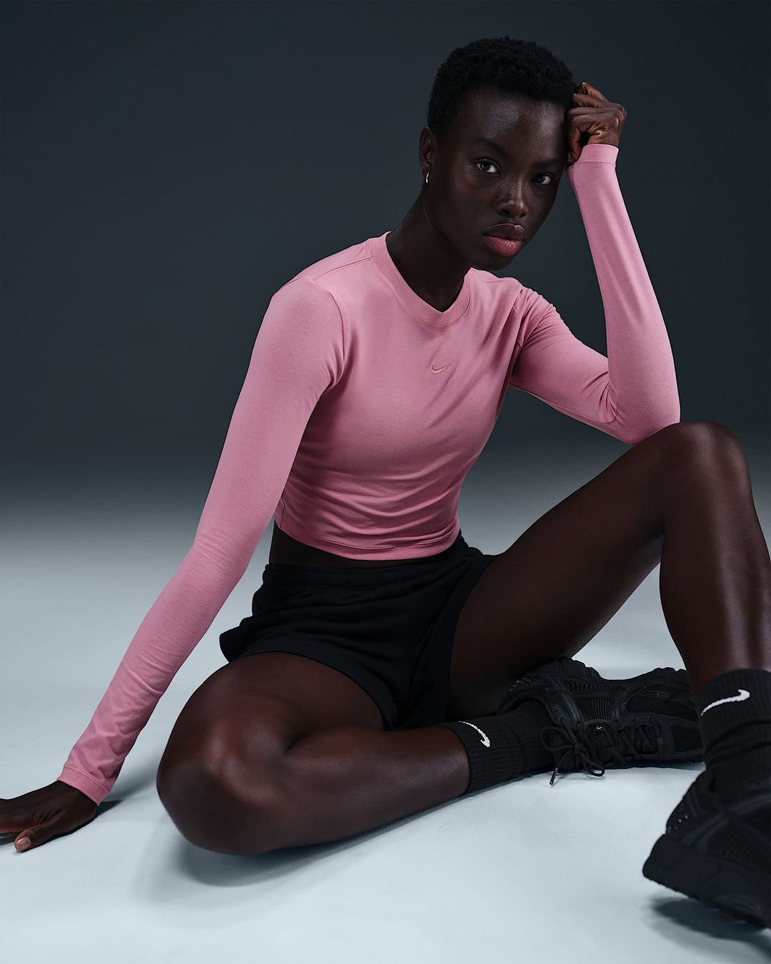 Nike Sportswear Chill Knit Women's Slim Long-Sleeve Cropped Top