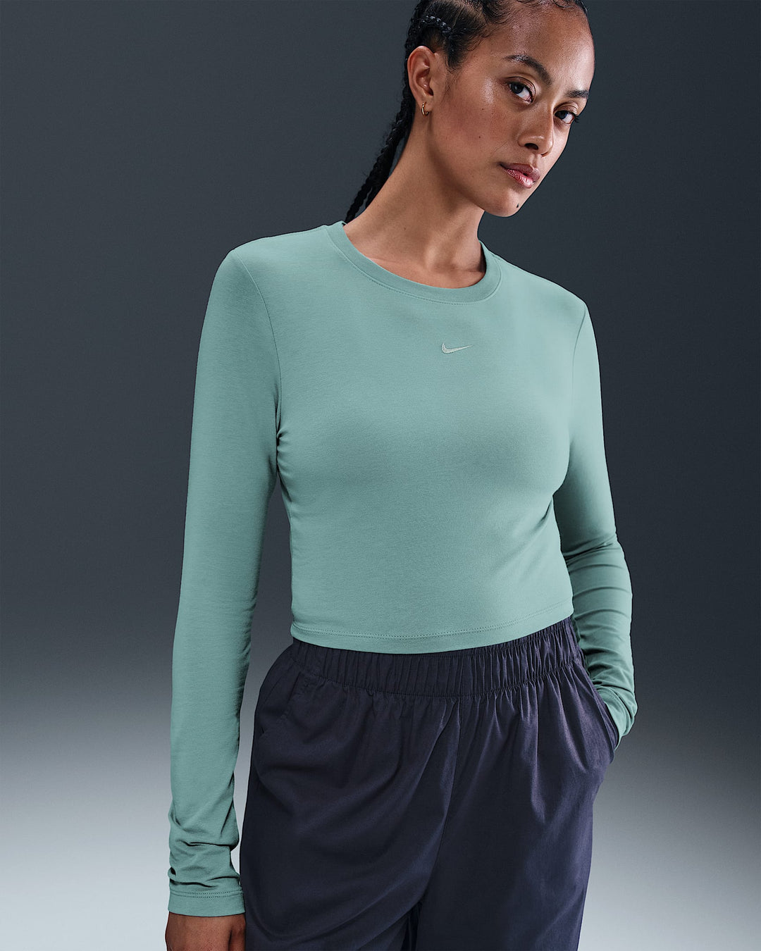 Nike Sportswear Chill Knit Women's Slim Long-Sleeve Cropped Top