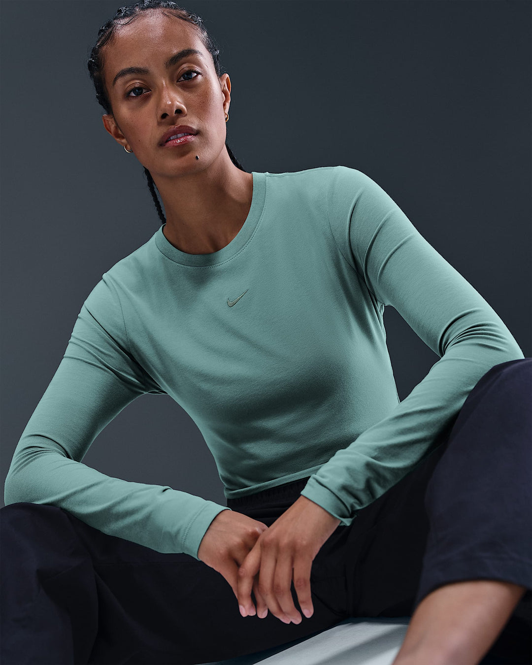 Nike Sportswear Chill Knit Women's Slim Long-Sleeve Cropped Top