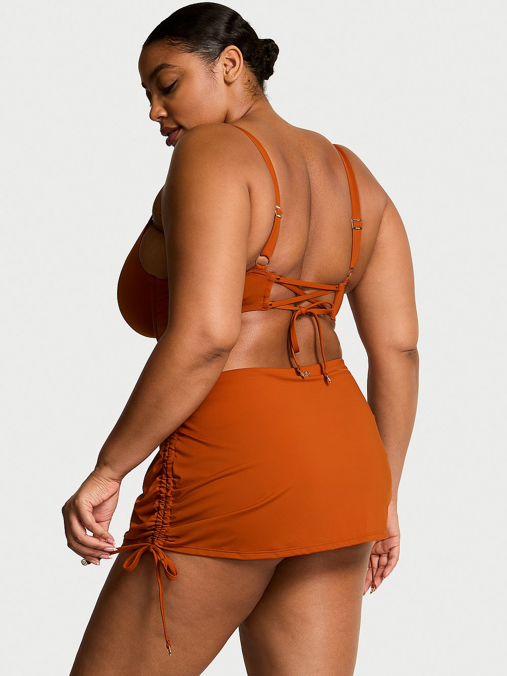 Victoria's Secret Swim Essential Ruched Swim Skirt