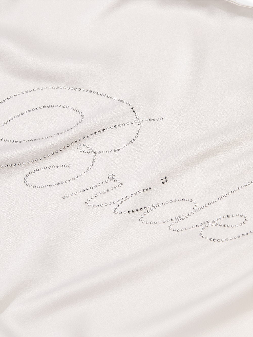 Victoria's Secret Bride Embellished Satin Short Robe