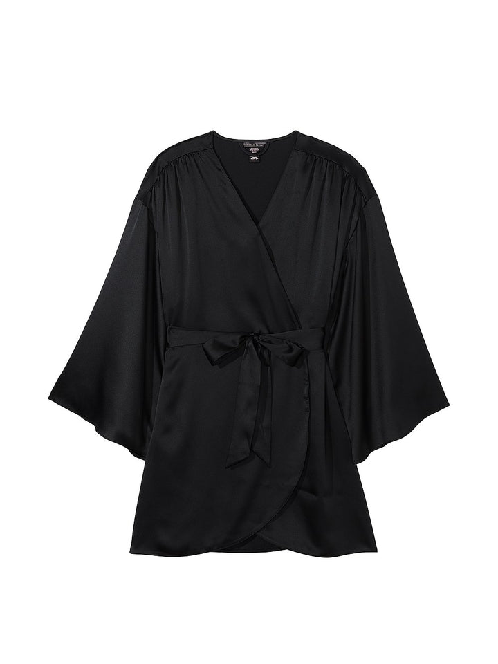 Victoria's Secret Bride Embellished Satin Short Robe