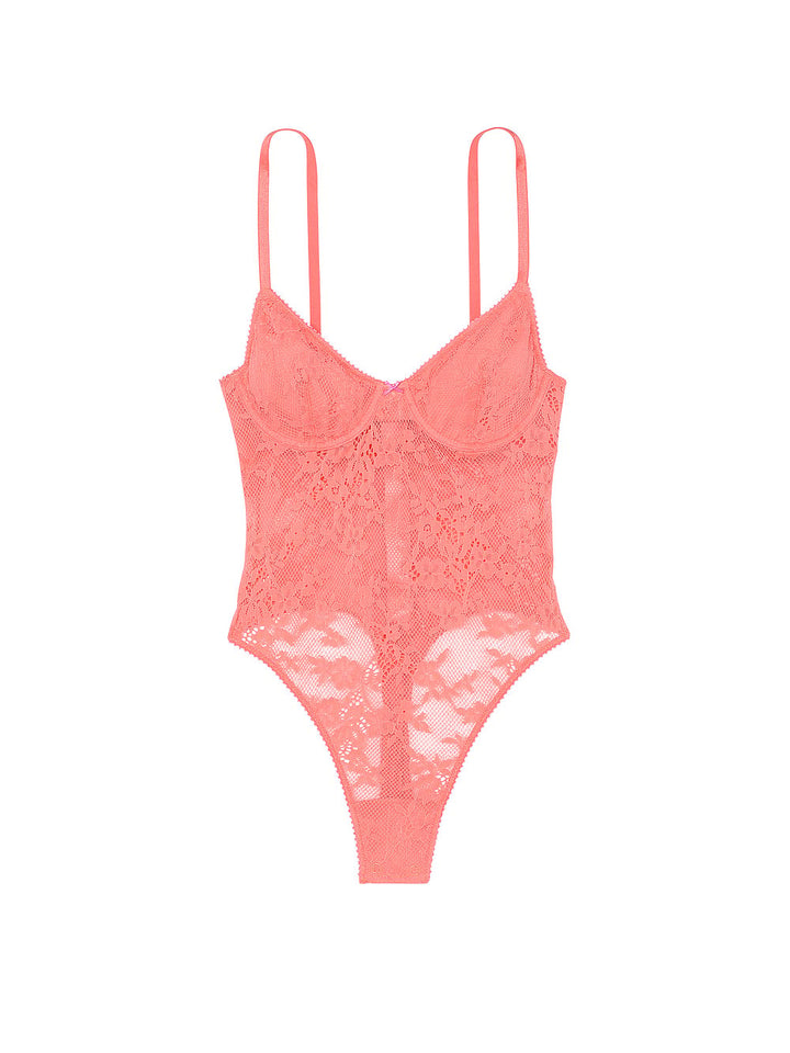 Victoria's Secret Tease Lace Demi Bodysuit