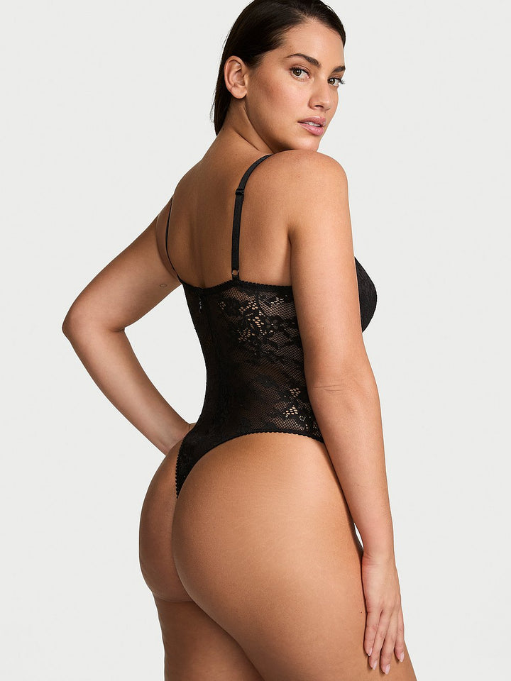 Victoria's Secret Tease Lace Demi Bodysuit