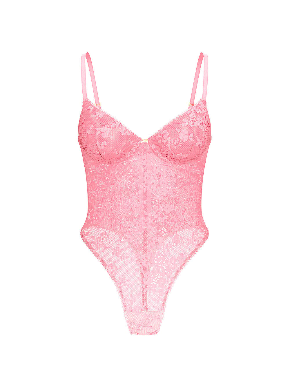 Victoria's Secret Tease Lace Demi Bodysuit