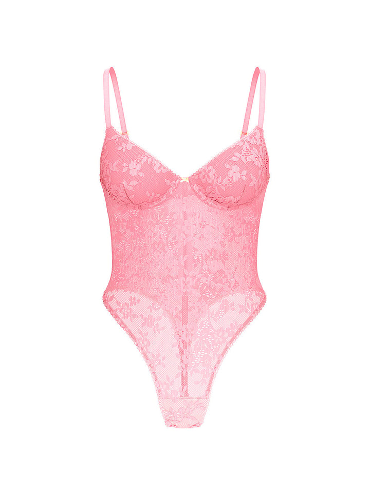 Victoria's Secret Tease Lace Demi Bodysuit