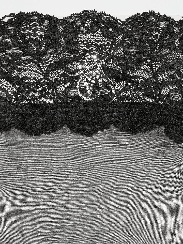 Victoria's Secret Very Sexy Lace Top Thigh Highs