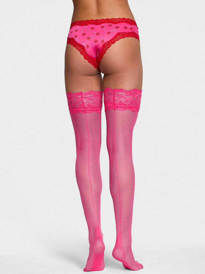 Victoria's Secret Very Sexy Lace Top Thigh Highs