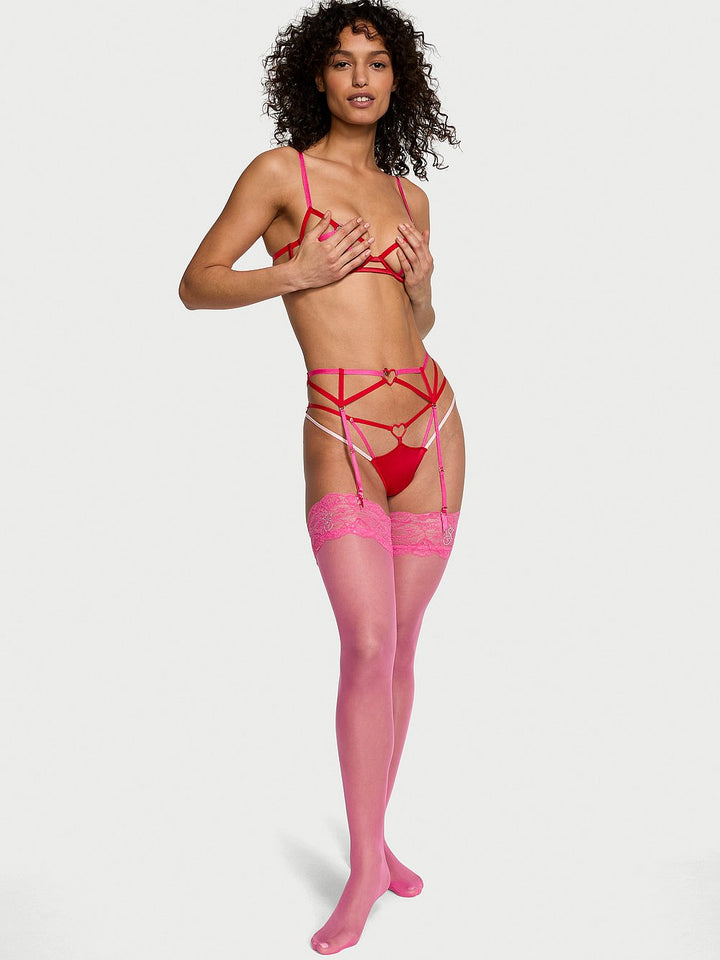 Victoria's Secret Very Sexy Lace Top Thigh Highs