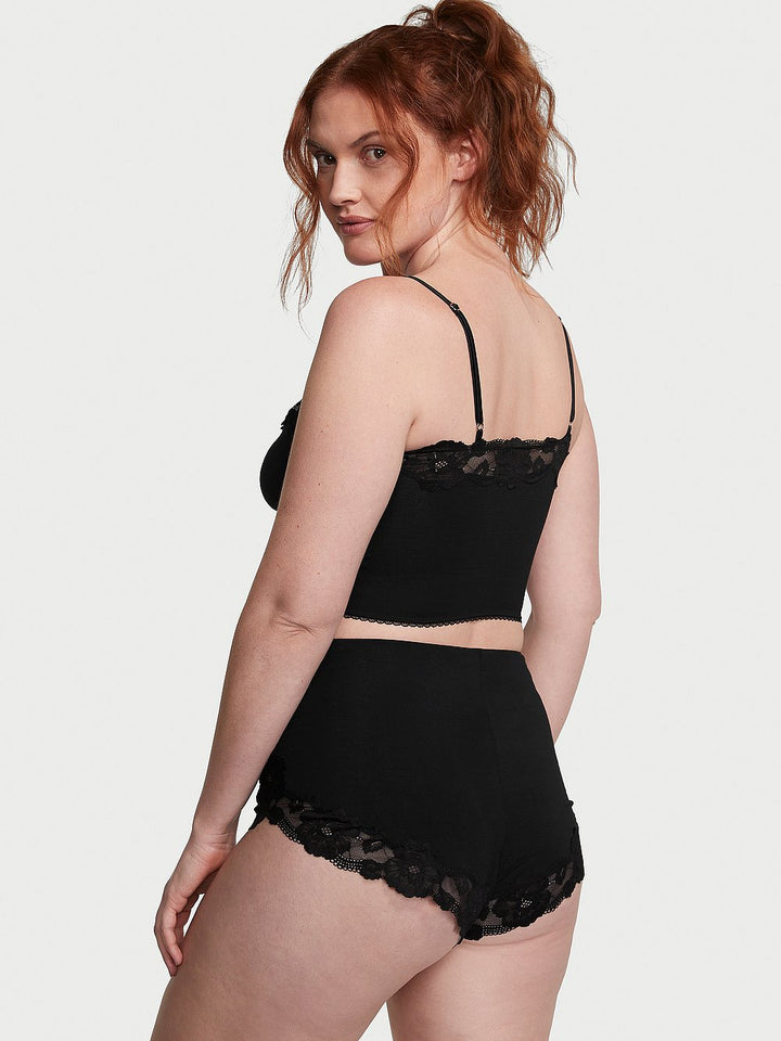 Victoria's Secret Modal Soft & Lace Trim Straight-Neck Cami Set