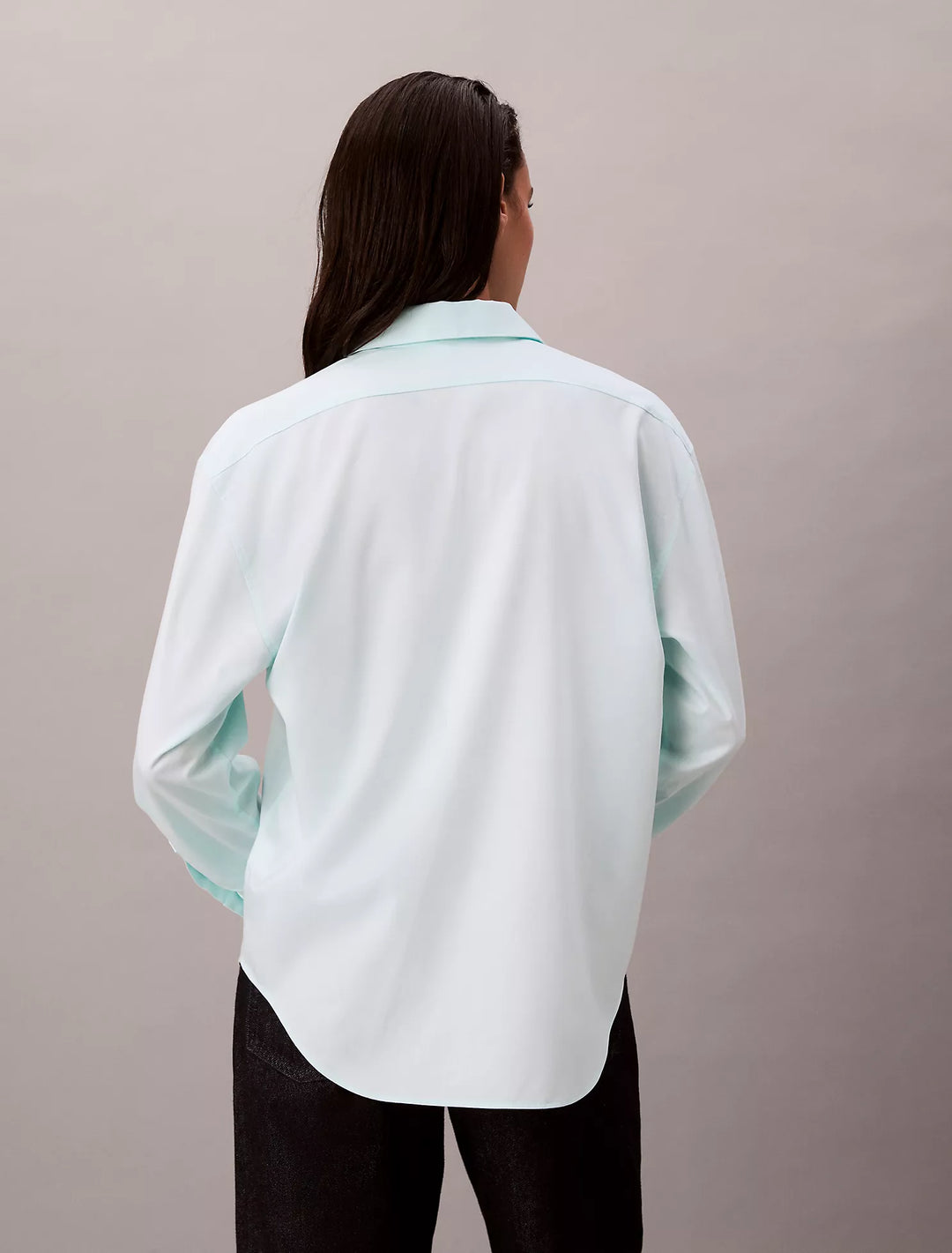Calvin Klein Tencel Roll Tab Classic Button-Down Shirt
