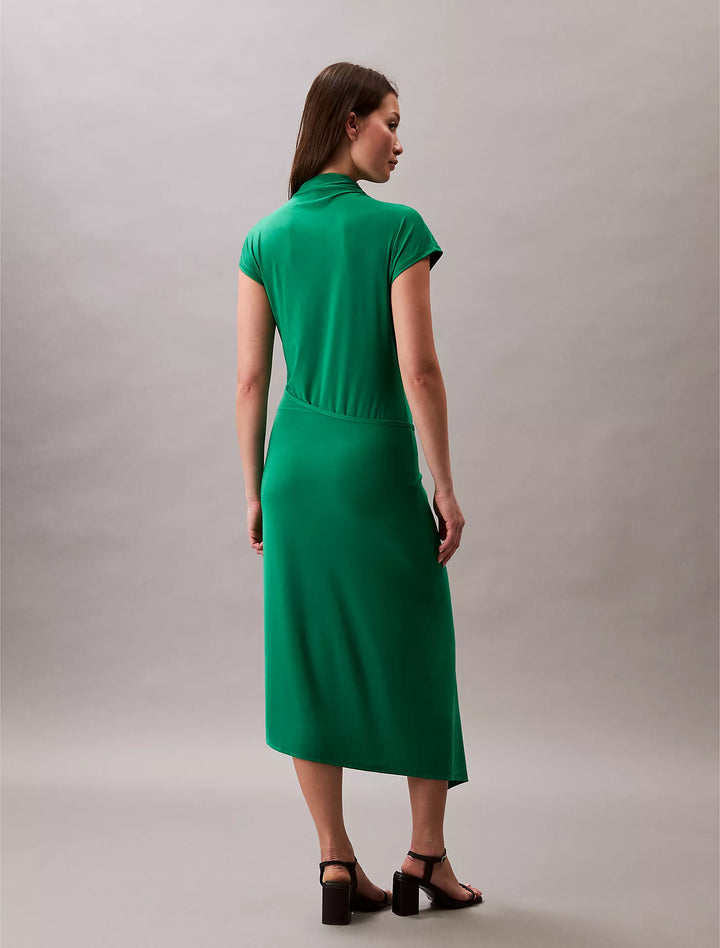 Calvin Klein Wrap Midi Dress