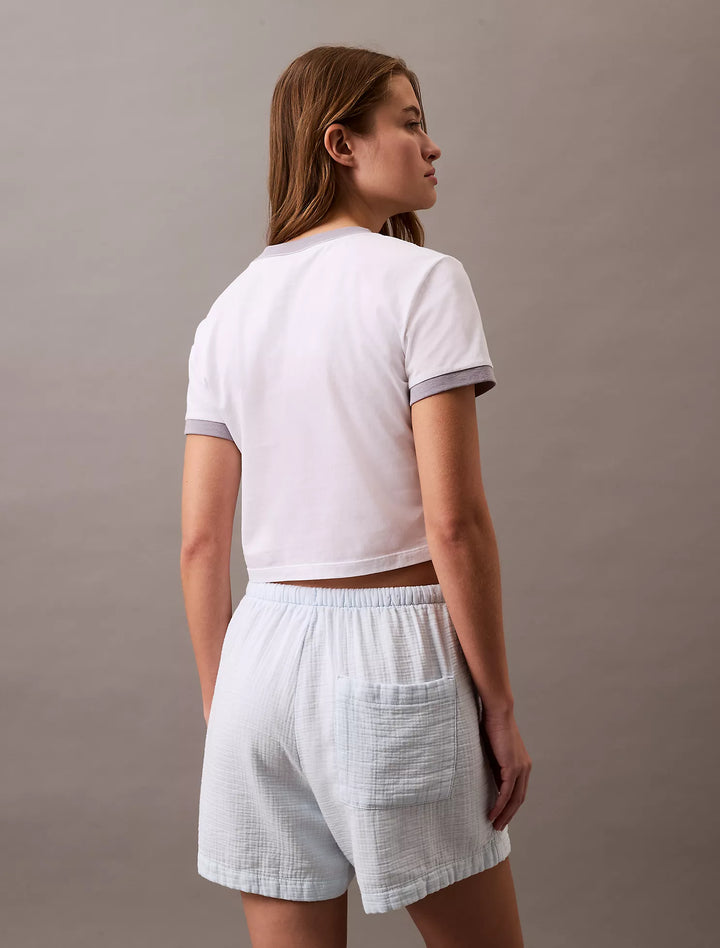 Calvin Klein Double Gauze Pull-On Short