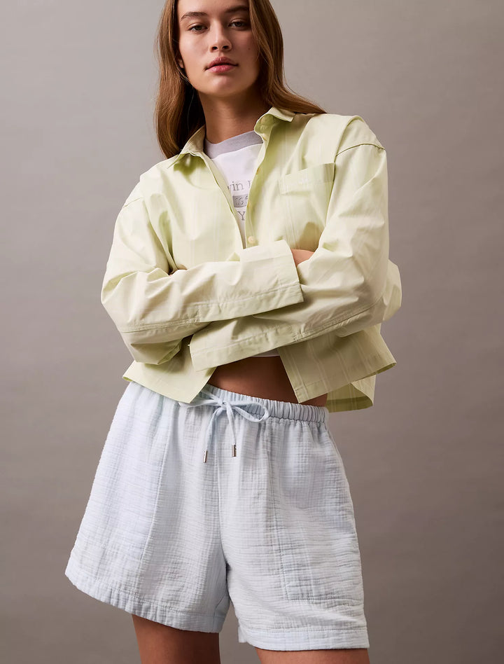 Calvin Klein Double Gauze Pull-On Short