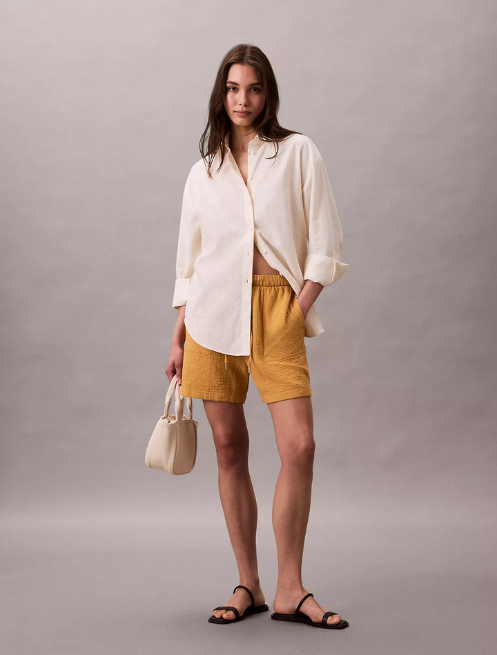 Calvin Klein Double Gauze Pull-On Short