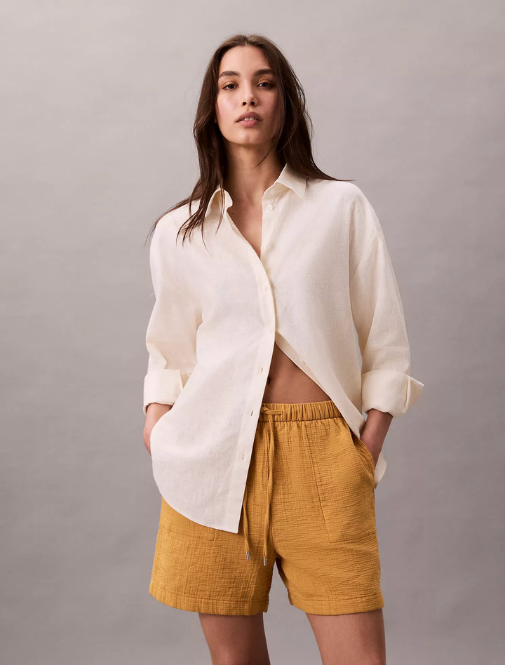 Calvin Klein Double Gauze Pull-On Short