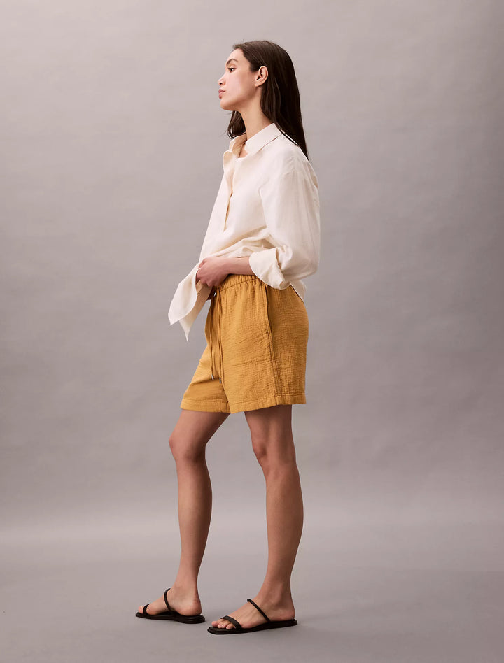 Calvin Klein Double Gauze Pull-On Short