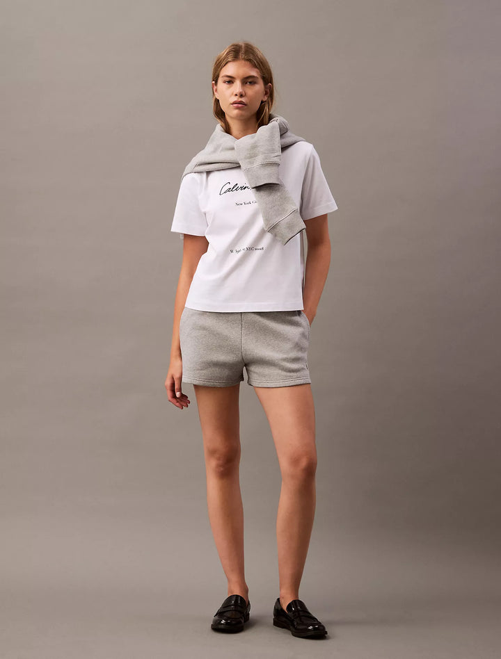 Calvin Klein Archive Logo Fleece Shorts
