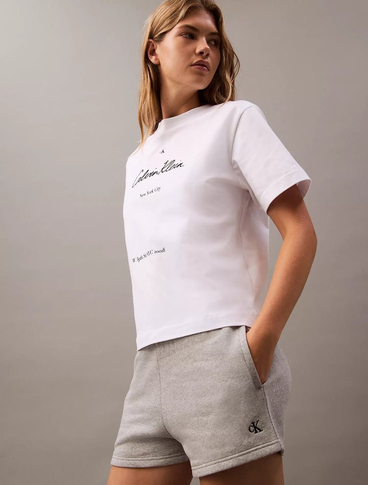 Calvin Klein Archive Logo Fleece Shorts