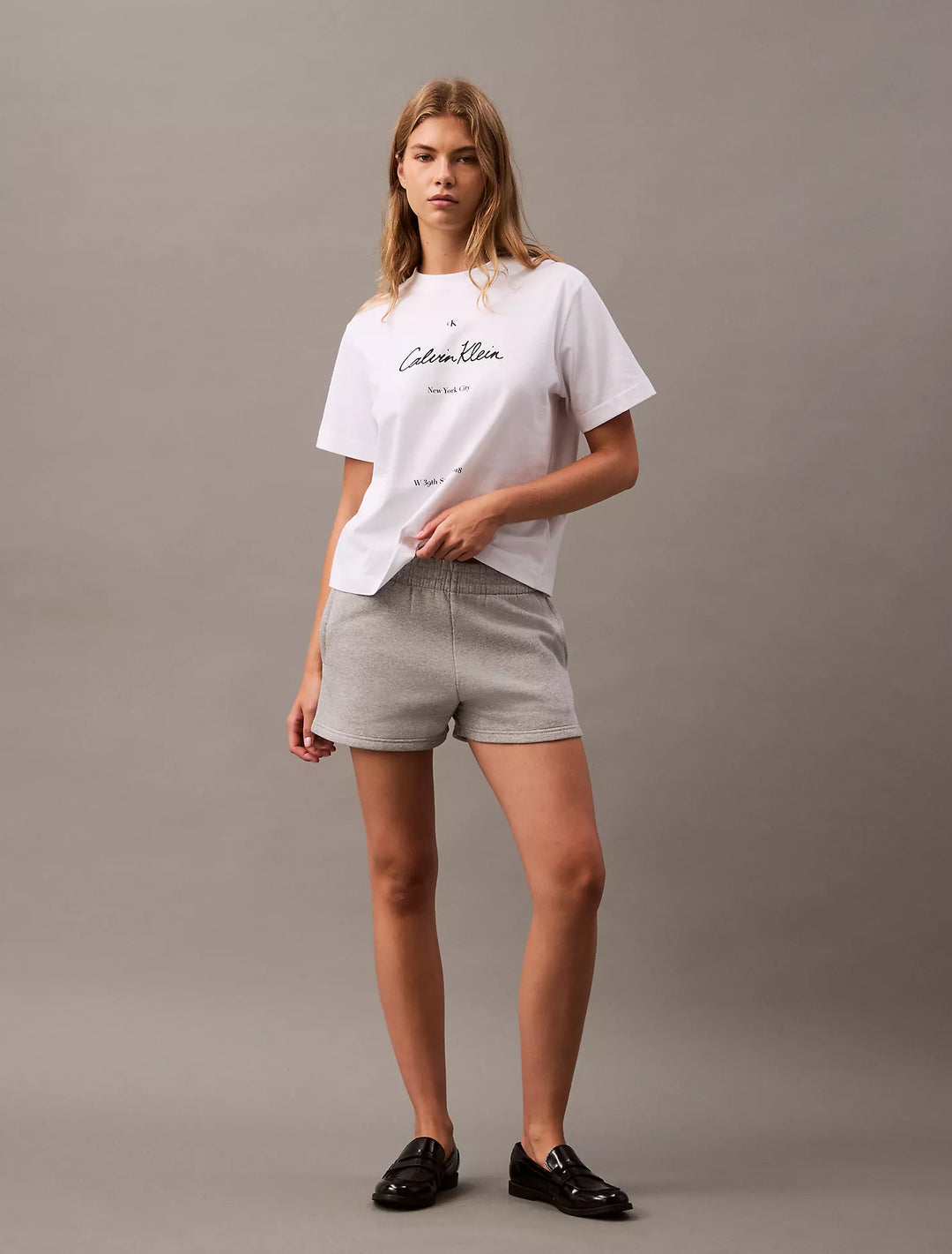 Calvin Klein Archive Logo Fleece Shorts
