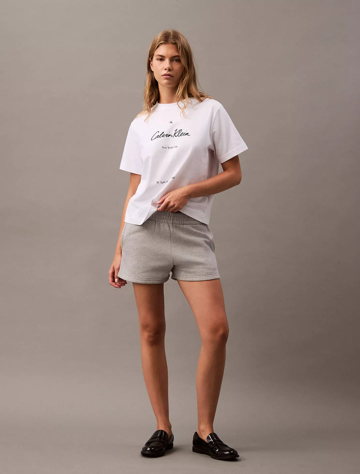 Calvin Klein Archive Logo Fleece Shorts