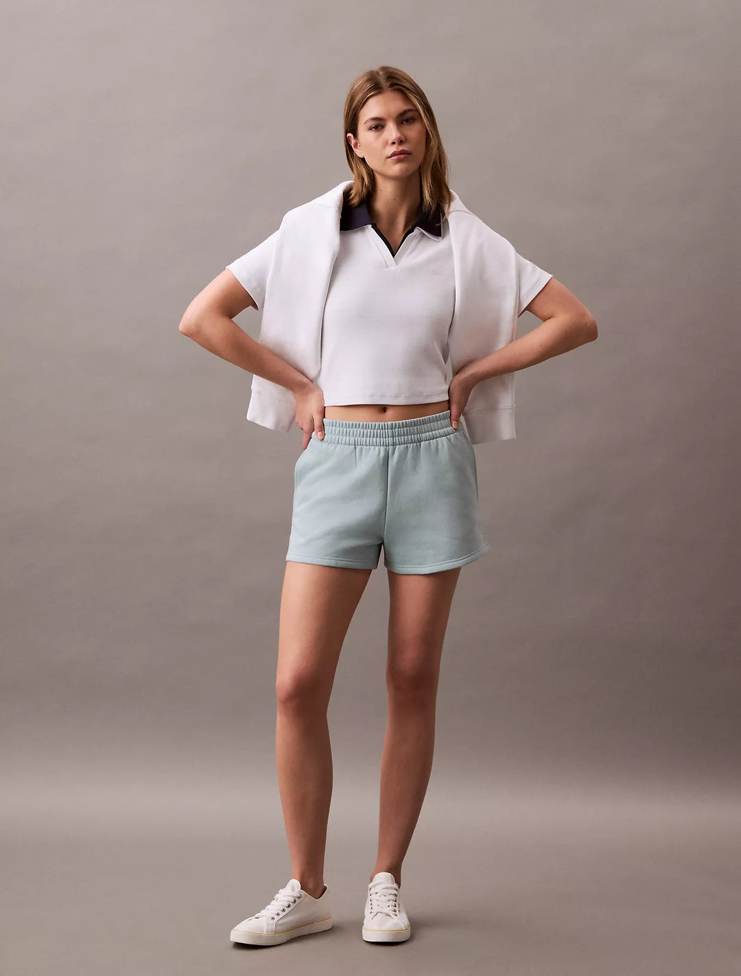 Calvin Klein Archive Logo Fleece Shorts