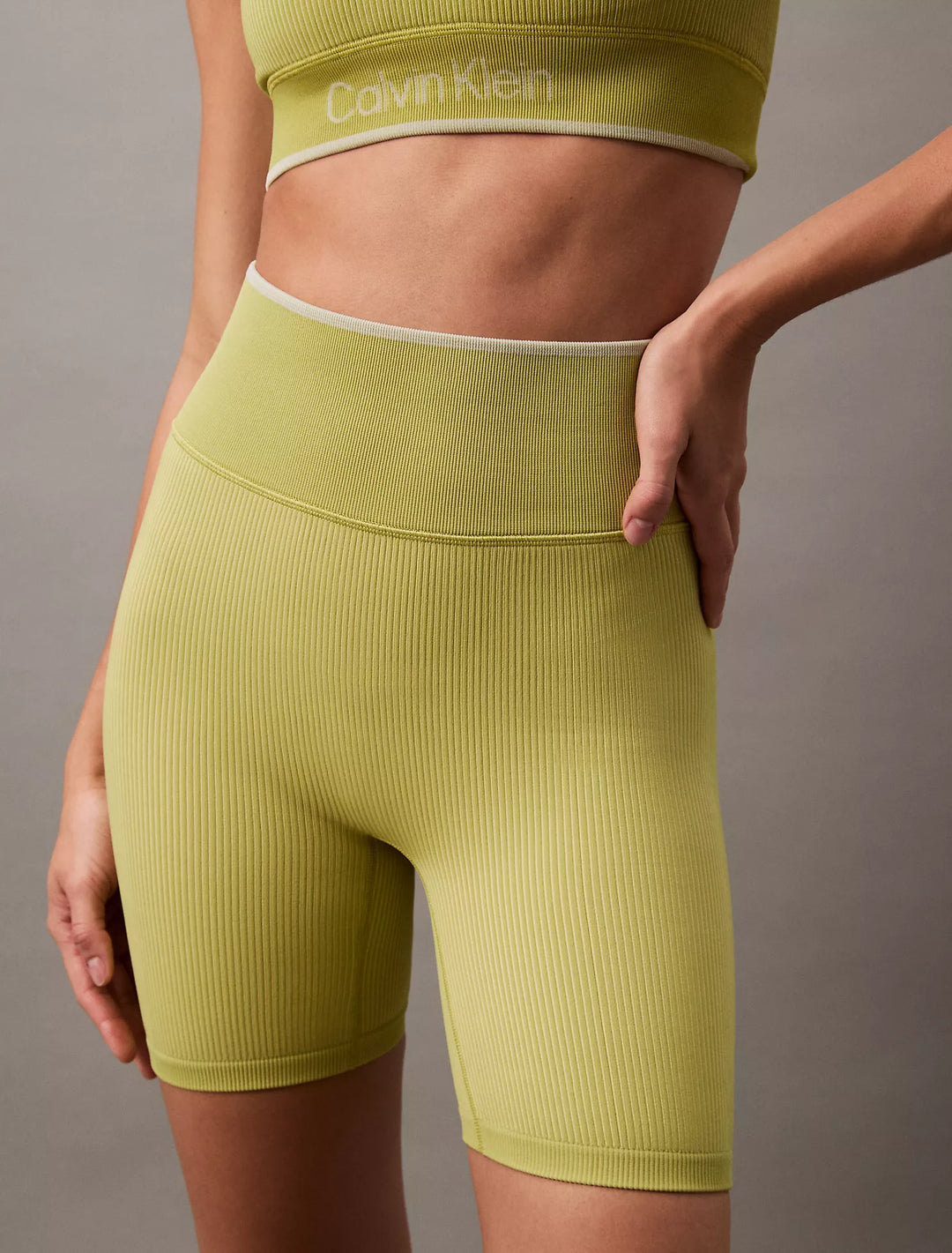 Calvin Klein Rib Sport Bike Shorts