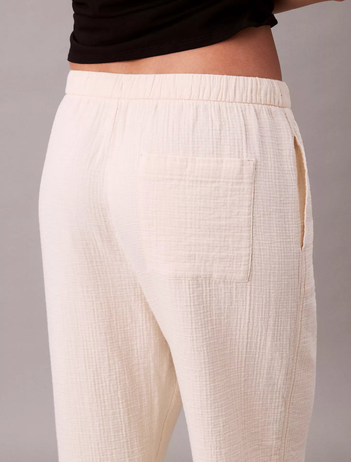 Calvin Klein Double Gauze Pull-On Pants
