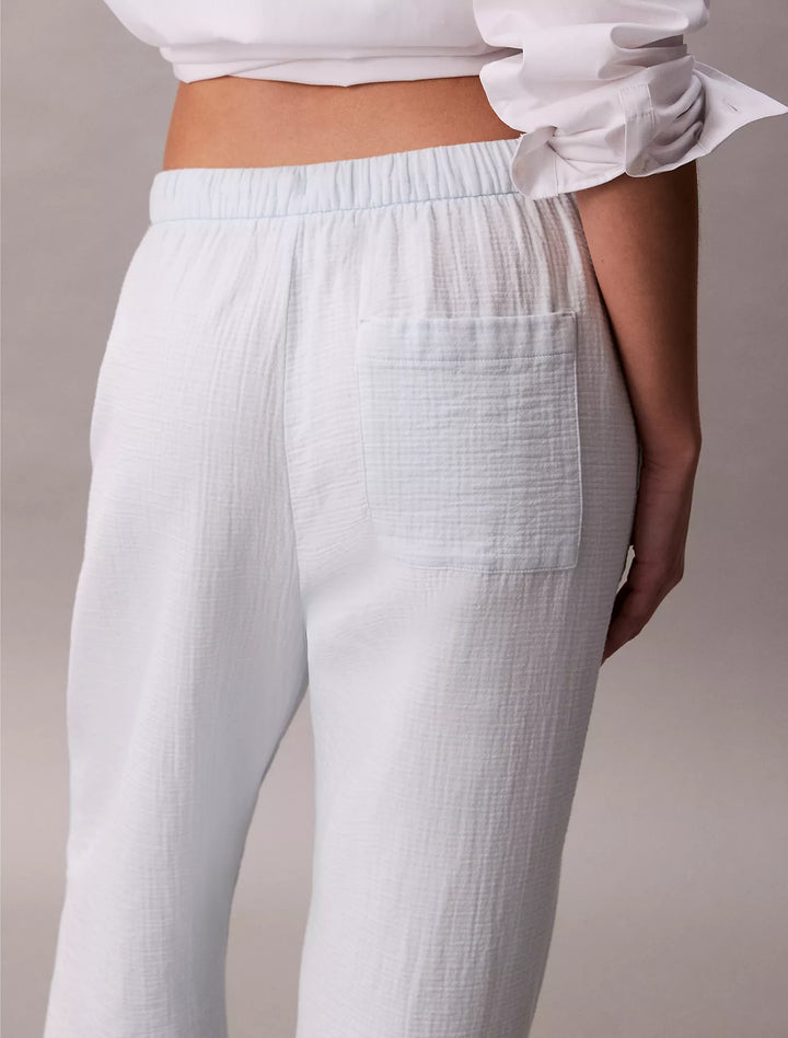 Calvin Klein Double Gauze Pull-On Pants
