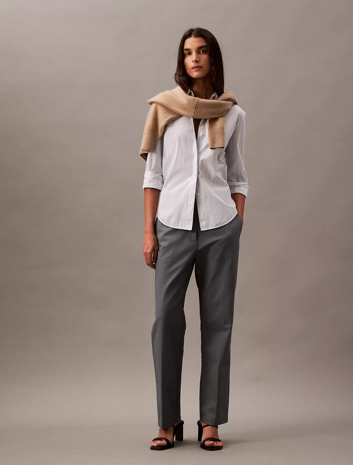 Calvin Klein Cotton Stretch Straight Fit Chino Pants