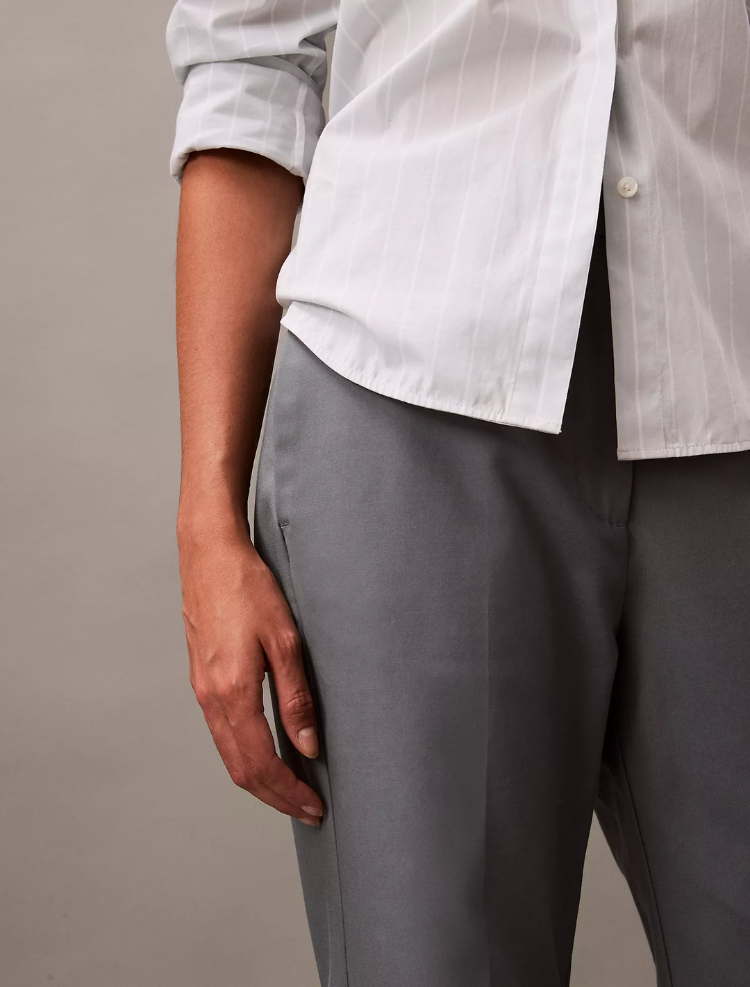 Calvin Klein Cotton Stretch Straight Fit Chino Pants