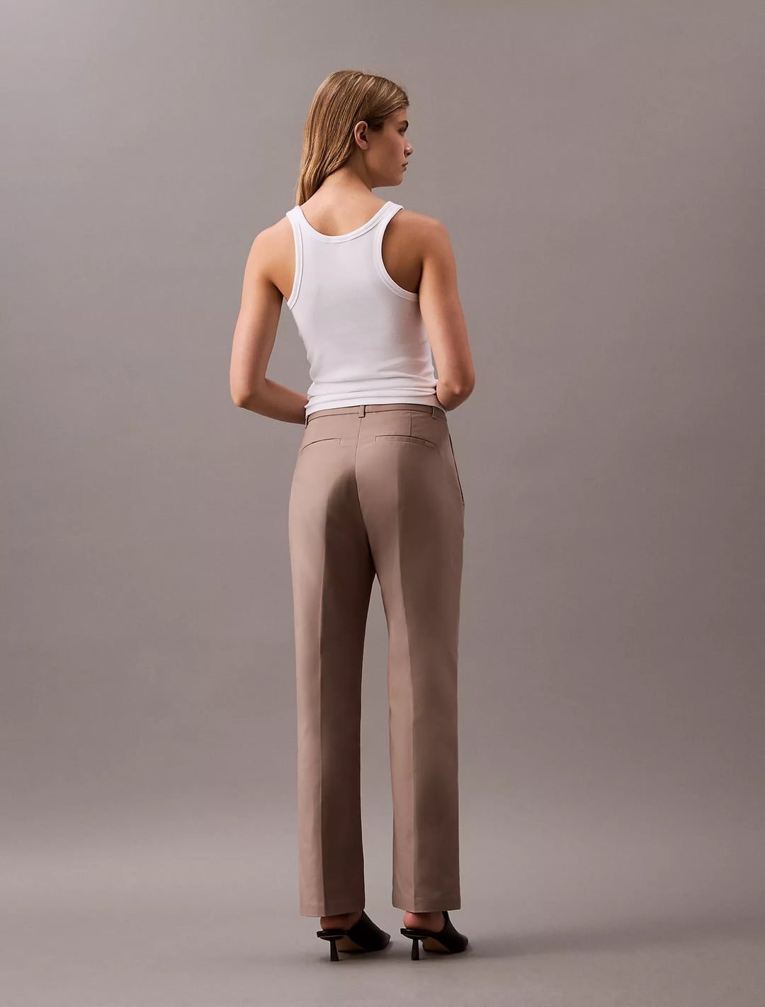 Calvin Klein Cotton Stretch Straight Fit Chino Pants