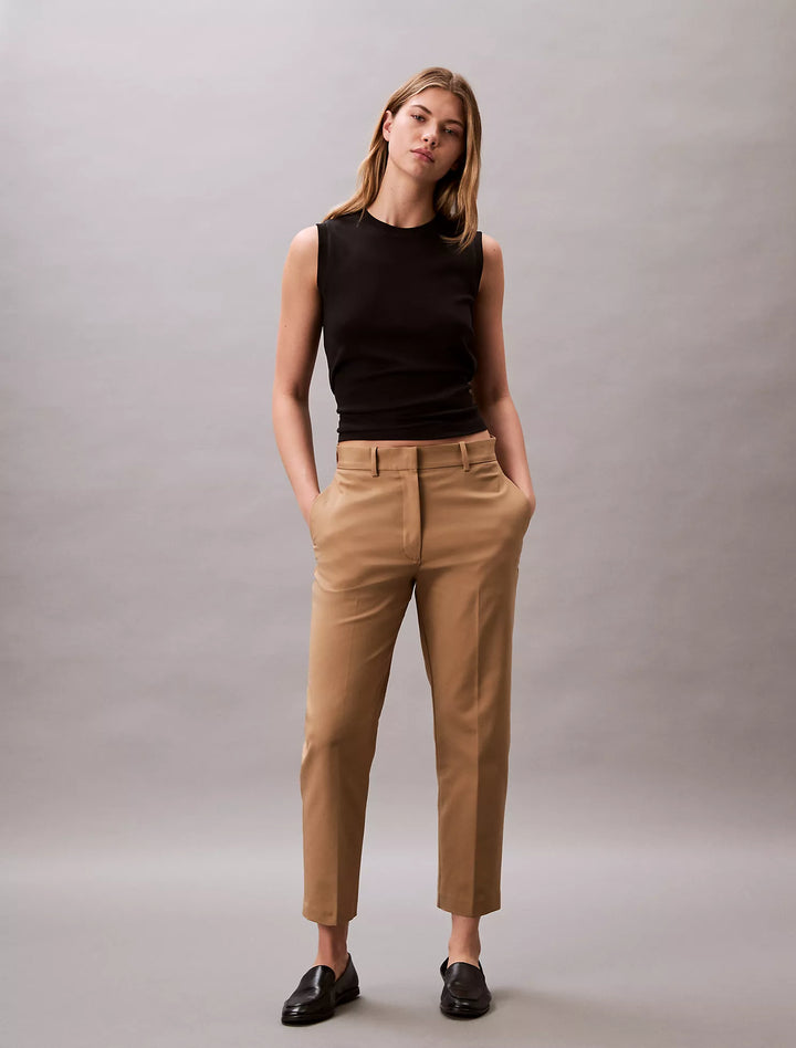 Calvin Klein Cotton Stretch Straight Fit Chino Pants